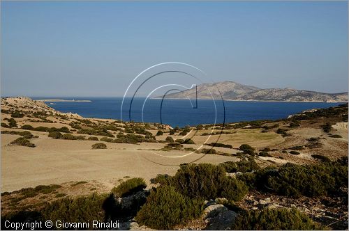 GRECIA - GREECE - Piccole Cicladi  - Minor Cyclades - Koufonisia - Kato Koufonisia (Koufonisi) - veduta verso l'isola di Keros