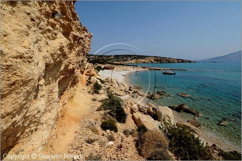 GRECIA - GREECE - Piccole Cicladi  - Minor Cyclades - Koufonisia - Kato Koufonisia (Koufonisi) - costa est - Dhetis Bay