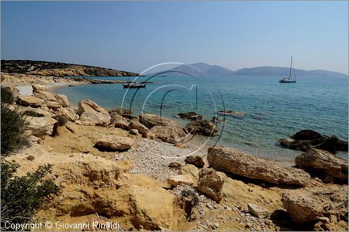 GRECIA - GREECE - Piccole Cicladi  - Minor Cyclades - Koufonisia - Kato Koufonisia (Koufonisi) - costa est - Dhetis Bay