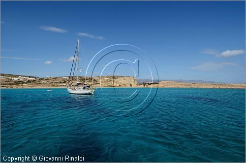 GRECIA - GREECE - Piccole Cicladi  - Minor Cyclades - Koufonisia - Pato Koufonisia (Koufonisi) - costa est - Pori Bay