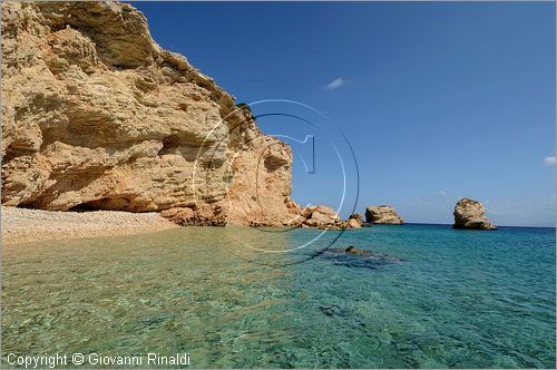 GRECIA - GREECE - Piccole Cicladi  - Minor Cyclades - Koufonisia (Koufonisi) - Isoletta di Ghlaronisi di fronte alla costa est di Kato Koufonisia