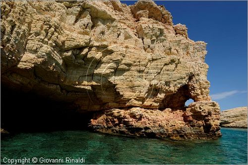 GRECIA - GREECE - Piccole Cicladi  - Minor Cyclades - Koufonisia (Koufonisi) - Isoletta di Ghlaronisi di fronte alla costa est di Kato Koufonisia