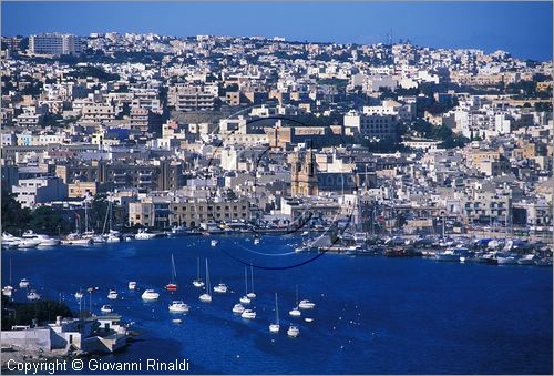 MALTA - MALTA ISLAND - Msida vista da Valletta