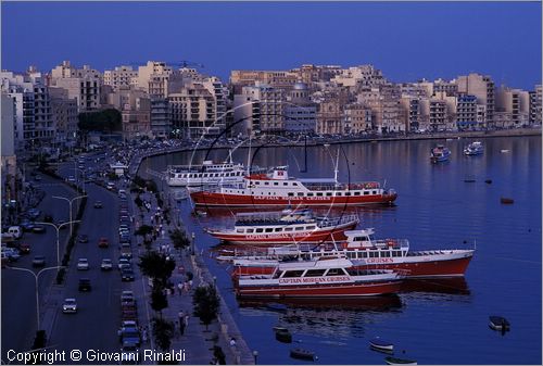 MALTA - MALTA ISLAND - Sliema - lungomare