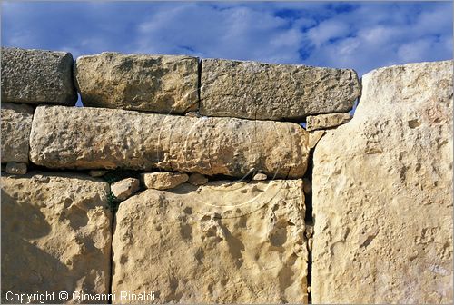 MALTA - MALTA ISLAND - Hagar Qui, sito archeologico con templi megalitici (3000 - 2500 a.C.)