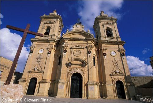 MALTA - GOZO ISLAND - Xaghra - parrocchiale