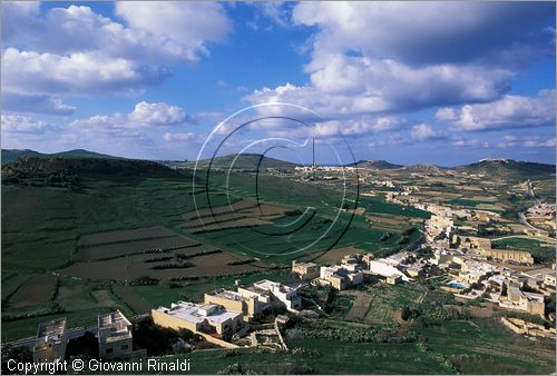 MALTA - GOZO ISLAND - veduta sulla campagna circostante Victoria