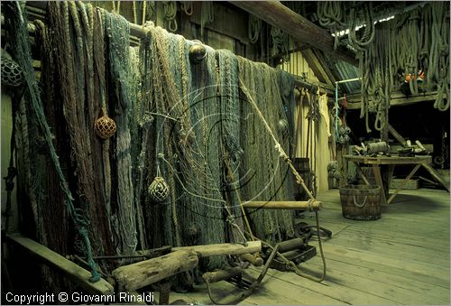NORWAY - NORVEGIA - ISOLE LOFOTEN - Moskenes - il villaggio A - Museo della pesca