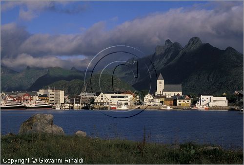 NORWAY - NORVEGIA - ISOLE LOFOTEN - Svolvaer - veduta