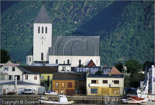 NORWAY - NORVEGIA - ISOLE LOFOTEN - Svolvaer - veduta