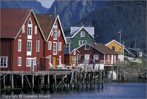 NORWAY - NORVEGIA - ISOLE LOFOTEN - Henningsvaer - veduta