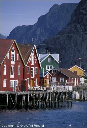 NORWAY - NORVEGIA - ISOLE LOFOTEN - Henningsvaer - veduta