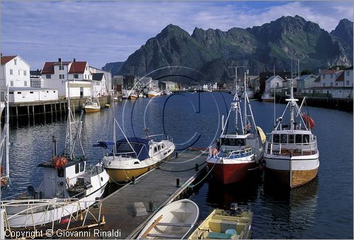 NORWAY - NORVEGIA - ISOLE LOFOTEN - Henningsvaer - veduta