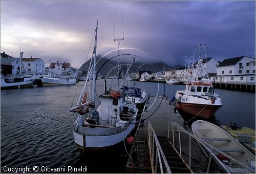 NORWAY - NORVEGIA - ISOLE LOFOTEN - Henningsvaer - veduta