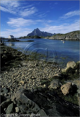 NORWAY - NORVEGIA - ISOLE LOFOTEN - Kabelvag - Storvagen - paesaggio della costa