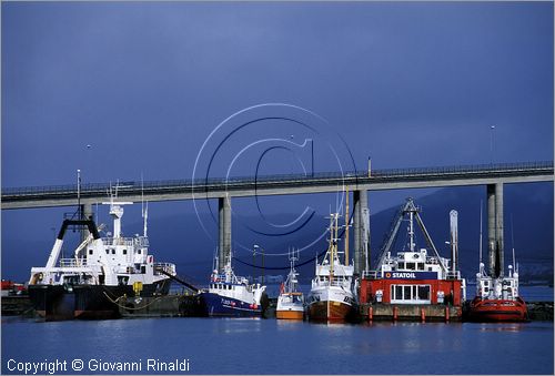 NORWAY - NORVEGIA - Tromso - Tromssoy bru (ponte lungo 1036 mt.)