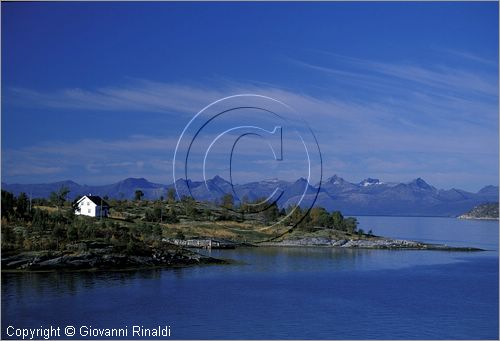 NORWAY - NORVEGIA - Skarberget sul Tysfjorden