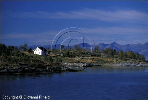 NORWAY - NORVEGIA - Skarberget sul Tysfjorden