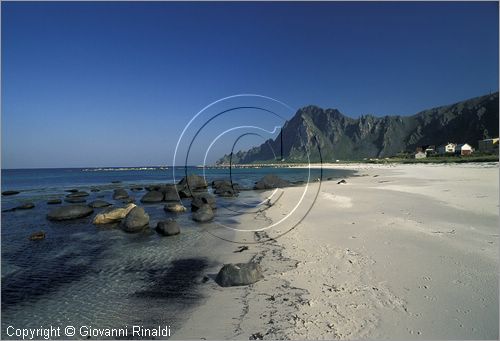 NORVEGIA - ISOLE VESTERALEN (Norway - Vesteralen) - Isola di Andoya - Bleik - la spiaggia