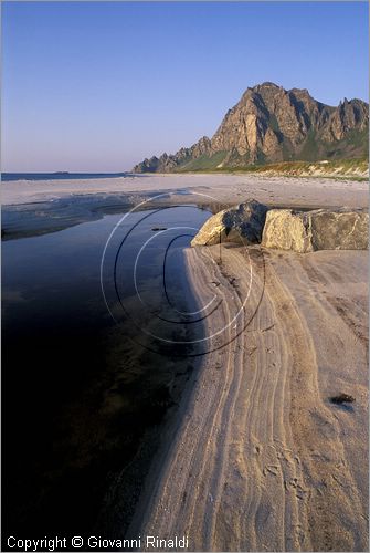 NORVEGIA - ISOLE VESTERALEN (Norway - Vesteralen) - Isola di Andoya - Bleik - la spiaggia