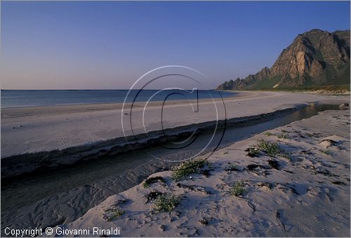 NORVEGIA - ISOLE VESTERALEN (Norway - Vesteralen) - Isola di Andoya - Bleik - la spiaggia