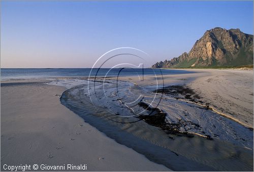 NORVEGIA - ISOLE VESTERALEN (Norway - Vesteralen) - Isola di Andoya - Bleik - la spiaggia