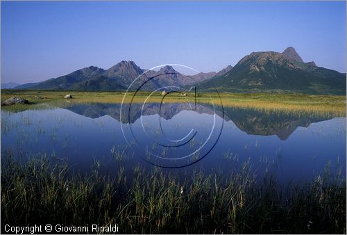 NORVEGIA - ISOLE VESTERALEN (Norway - Vesteralen) - Isola di Langoya - paesaggio nella riserva naturale di Grunnfjorden