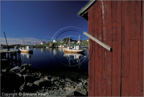 NORVEGIA - ISOLE VESTERALEN (Norway - Vesteralen) - Isola di Langoya - Nyke - borgo di pescatori sulla costa occidentale