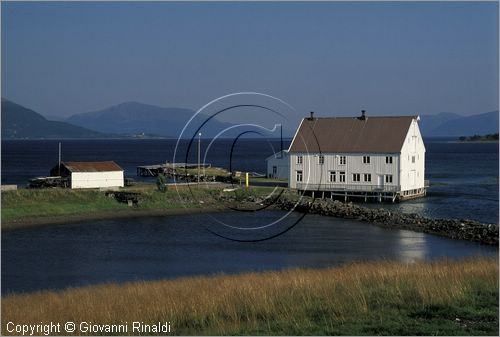 NORVEGIA - ISOLE VESTERALEN (Norway - Vesteralen) - Isola di Langoya - Jennestad - Museo Handelssted