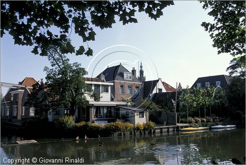 NETHERLANDS - OLANDA - Ijsselmeer (Zuiderzee) - Edam - lungo il canale