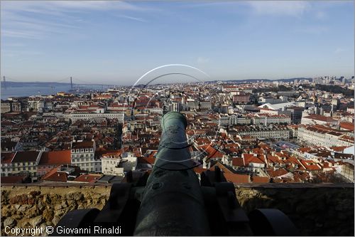 PORTUGAL - LISBON - LISBOA - PORTOGALLO - LISBONA - veduta della citt dal Castelo de Sao Jorge