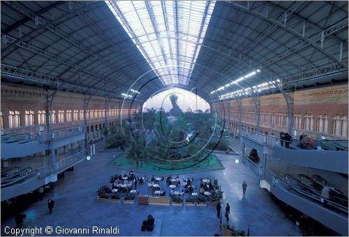 SPAIN - SPAGNA - MADRID - Stazione di Atocha - microclima tropicale