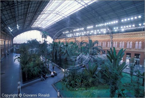 SPAIN - SPAGNA - MADRID - Stazione di Atocha - microclima tropicale