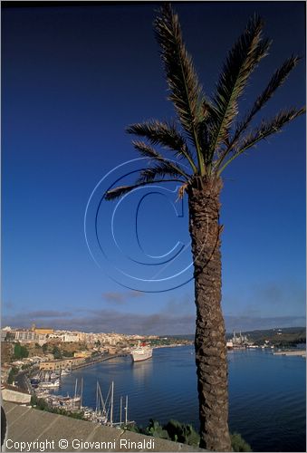 SPAIN - BALEARES MENORCA (Balearic - Minorca island) - MAHON - veduta del porto