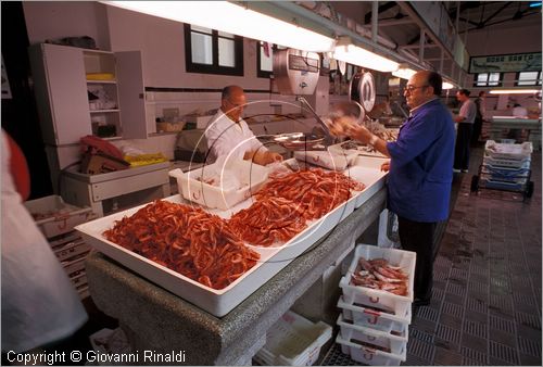 SPAIN - BALEARES MENORCA (Balearic - Minorca island) - MAHON - Mercato del pesce