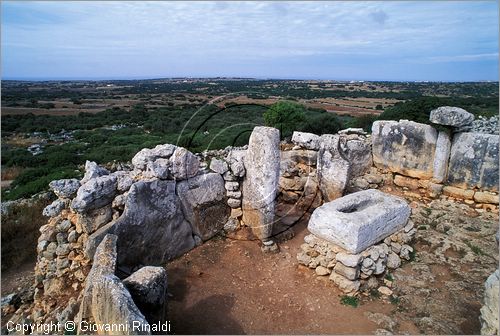 SPAIN - BALEARES MENORCA (Balearic - Minorca island) - Poblat Preistoric - Torre d'En Gaumes