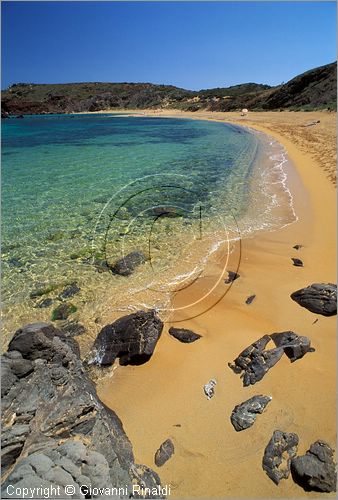 SPAIN - BALEARES MENORCA (Balearic - Minorca island) - Plaia de Ferragut sulla costa nord
