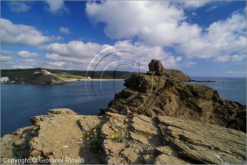 SPAIN - BALEARES MENORCA (Balearic - Minorca island) - Cala di Sa Mesquida sulla costa est