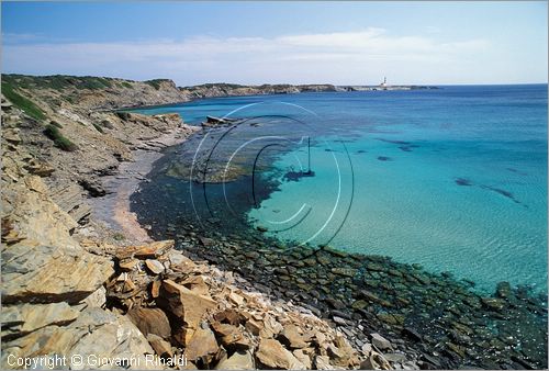 SPAIN - BALEARES MENORCA (Balearic - Minorca island) - Cap de Favaritx - Cala Prestili sulla costa nord-est
