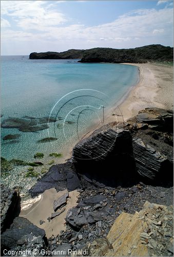 SPAIN - BALEARES MENORCA (Balearic - Minorca island) - Cap de Favaritx - Cala Prestili sulla costa nord-est