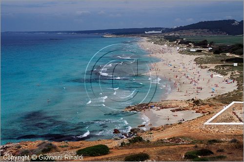 SPAIN - BALEARES MENORCA (Balearic - Minorca island) - Platges de Son Bou  lungo la costa sud-ovest