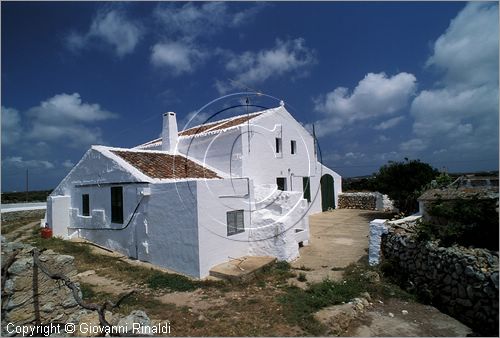 SPAIN - BALEARES MENORCA (Balearic - Minorca island) - tipico casale di campagna