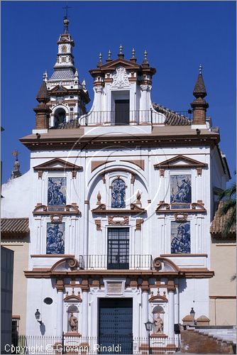 SPAIN - SIVIGLIA (SEVILLA) - Hospital de la Caridad - chiesa di San Giorgio (Capilla de la Caridad)