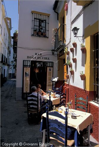 SPAIN - SIVIGLIA (SEVILLA) - Scorcio nelle vie del Barrio de Santa Cruz