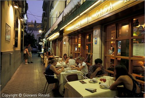 SPAIN - SIVIGLIA (SEVILLA) - Ristorante Casa Robles