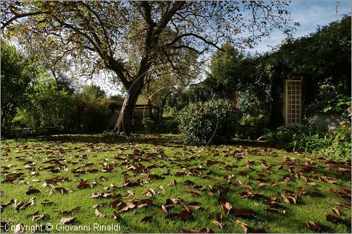 ITALY - MARTA (VT) - Giardino della Cannara - ricavato dai coniugi Mirella e Massimo Faggiani intorno alla loro casa, un'antica peschiera sul fiume Marta forse di origine etrusca.