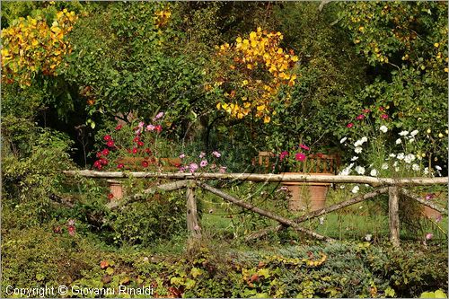 ITALY - MARTA (VT) - Giardino della Cannara - ricavato dai coniugi Mirella e Massimo Faggiani intorno alla loro casa, un'antica peschiera sul fiume Marta forse di origine etrusca.