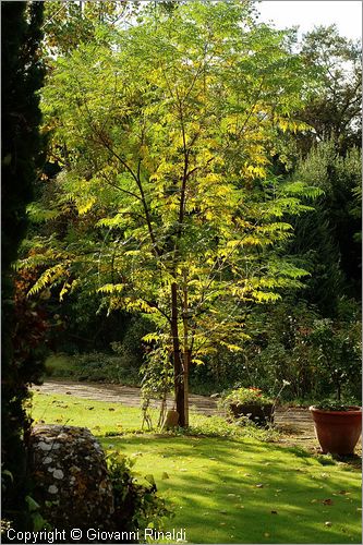 ITALY - MARTA (VT) - Giardino della Cannara - ricavato dai coniugi Mirella e Massimo Faggiani intorno alla loro casa, un'antica peschiera sul fiume Marta forse di origine etrusca.