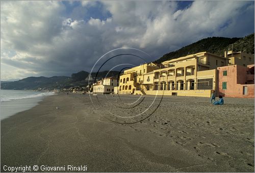 ITALY - LIGURIA - VARIGOTTI (SV) - tipico borgo sulla spiaggia del Ponente Ligure