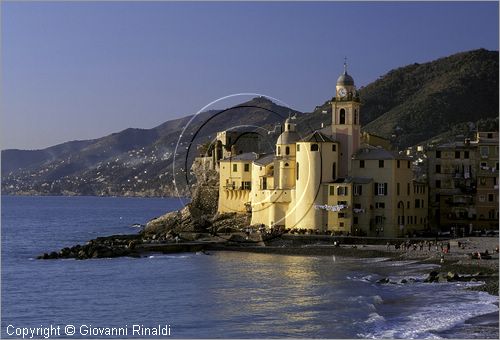 ITALY - LIGURIA - CAMOGLI (GE) - veduta della Basilica di Santa Maria Assunta